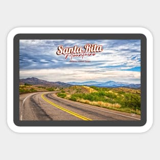 Santa Rita Mountains Arizona Sticker